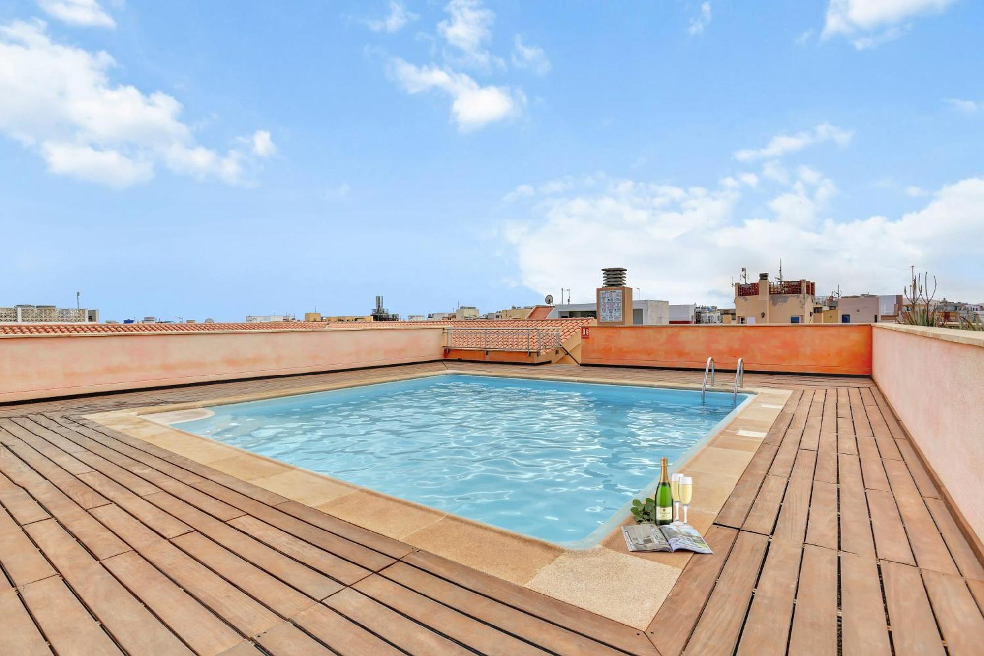 Ancla Pool On Roof Top Apartamento *